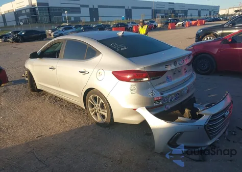 2017 Hyundai Elantra Limited из США, поврежденный, VIN 5NPD84LF5HH079455